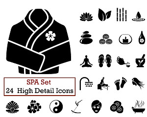 Image showing 24 SPA Icons