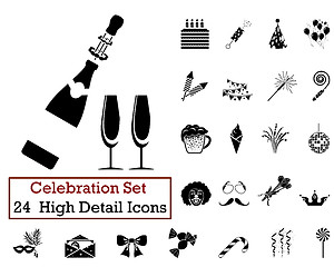 Image showing 24 Celebration Icons