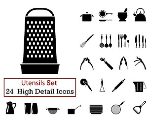 Image showing 24 Utensils Icons