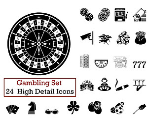 Image showing 24 Gambling Icons