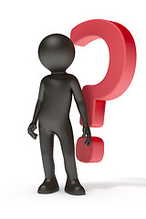 Image showing red question mark