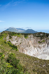 Image showing caldera of Mahawu volcano, Sulawesi, Indonesia