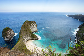 Image showing dream Bali Manta Point Diving place at Nusa Penida island