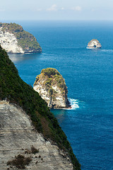 Image showing dream Bali Manta Point Diving place at Nusa Penida island