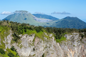 Image showing caldera of Mahawu volcano, Sulawesi, Indonesia