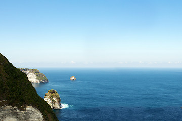 Image showing dream Bali Manta Point Diving place at Nusa Penida island