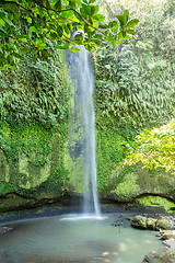 Image showing Tomohon Selatan waterfall in Sulawesi, Manado, Indonesia 