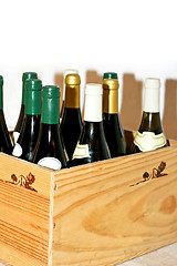 Image showing Box of wine