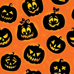 Image showing Halloween seamless background 7