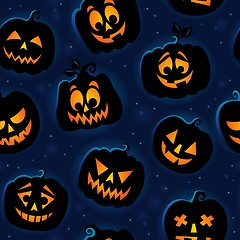 Image showing Halloween seamless background 6