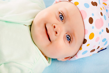 Image showing portrait of a smiling baby