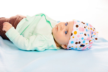 Image showing baby in the hat