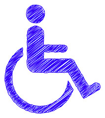 Image showing mobility accessibility sign