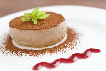 Image showing Mocca cheese cake