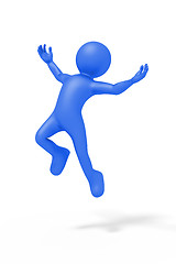 Image showing jumping man