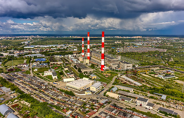 Image showing Combined heat and power factory. Tyumen. Russia