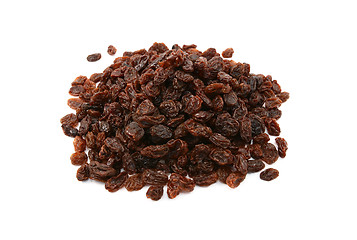 Image showing Pile of raisins