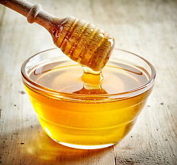 Image showing bowl of honey