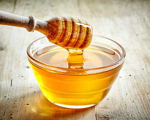 Image showing bowl of honey