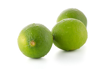 Image showing Fresh green limes