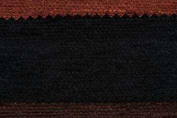 Image showing Black fabric