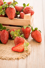 Image showing Strawberries