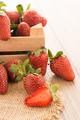 Image showing Strawberries