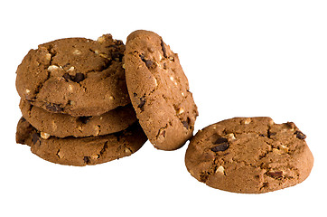 Image showing Chocolate chip cookies