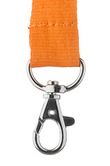 Image showing Orange Lanyeard cord