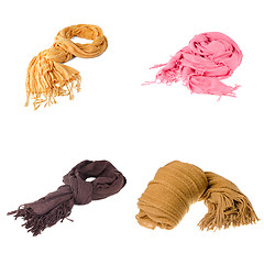 Image showing Set of scarves