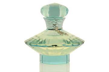 Image showing Elegant perfume bottle