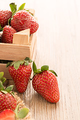 Image showing Strawberries