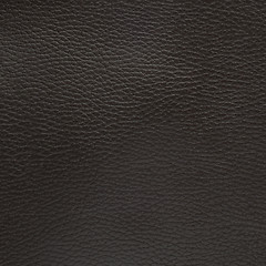 Image showing Grey leather texture closeup