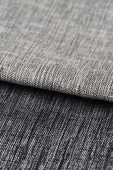 Image showing Grey fabric texture 