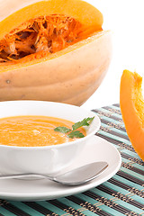 Image showing Pumpkin soup 