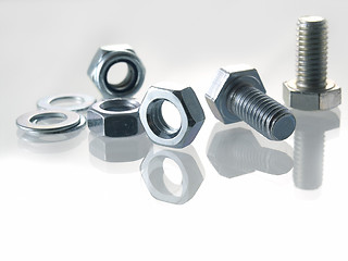 Image showing screws and nuts