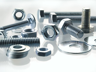 Image showing screws and nuts