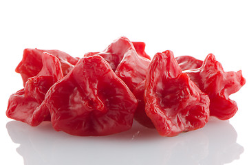 Image showing Red peppers closeup