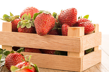 Image showing Strawberries