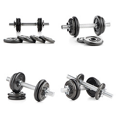 Image showing Dumbbell weights