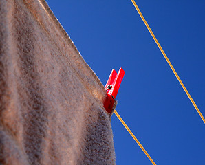 Image showing laundry (rotary clothes drier)