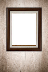 Image showing Old picture frame