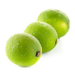 Image showing Fresh green limes