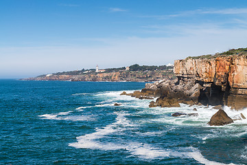 Image showing Coastline of Cascais