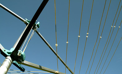 Image showing laundry (rotary clothes drier)