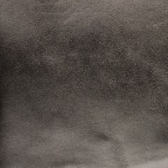 Image showing Grey leather texture closeup