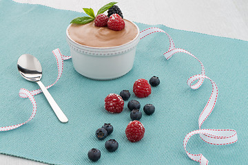 Image showing Chocolate mousse 