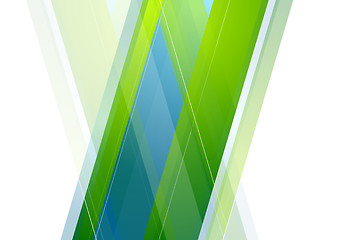 Image showing Abstract polygonal geometric background