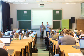 Image showing Informatics workshop at university.