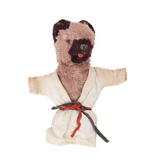 Image showing Teddy Bear wearing a judogi
